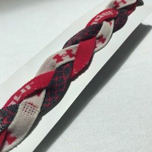 Red White & Black BrandNew Underarmour Headband